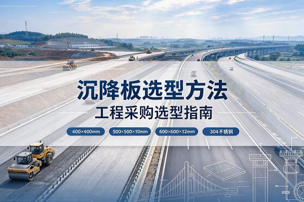 汾西沉降板选择方法