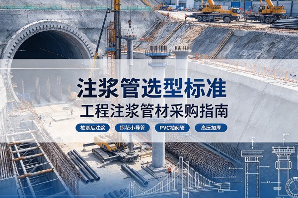汾西注浆管选型标准