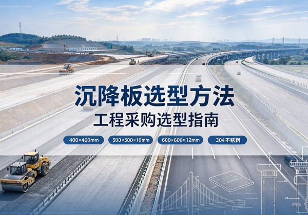 汾西沉降板选择方法