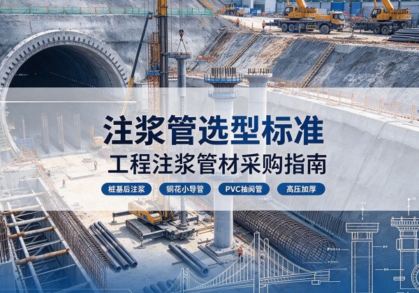 汾西注浆管选型标准